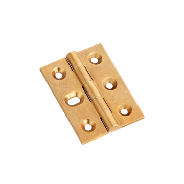 207 - 1 SLOT Brass Broad Butt Hinge
