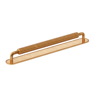 Barwick Ridged Appliance Pull with Backplate