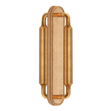 Barwick Plain Back to Back Pull Handles with Backplate