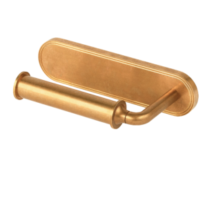 Barwick Plain Toilet Roll Holder with Backplate