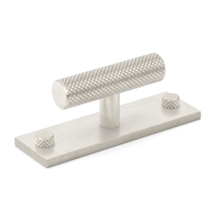 MIX Diamond Knurled T-bar Handle & Backplate