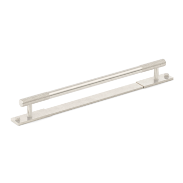 MIX Diamond Knurled Appliance Pull Handle & Backplate
