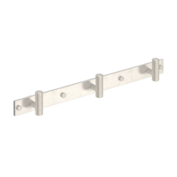 MIX Diamond Knurled Wall Hook Rack