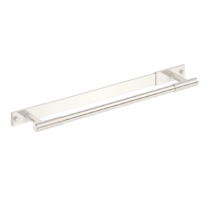 MIX Straight Knurled Bath Towel Rail & Backplate