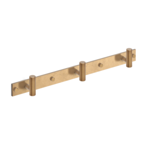 MIX Straight Knurled Wall Hook Rack