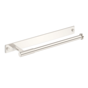 MIX Straight Knurled Hand Towel Rail & Backplate