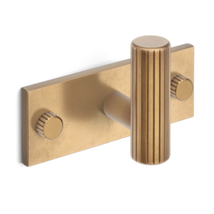 MIX Straight Knurled Single Horizontal Wall Hook