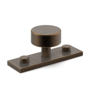 MIX Plain Cabinet Knob & Backplate