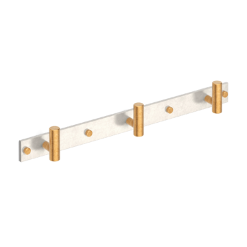 MIX Plain Wall Hook Rack - Mixed Finish