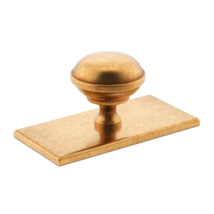 Queslett Cabinet Knob with Rectangular Backplate