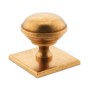 Queslett Cabinet Knob with Square Backplate
