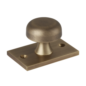 Washwood Cabinet Knob with Backplate
