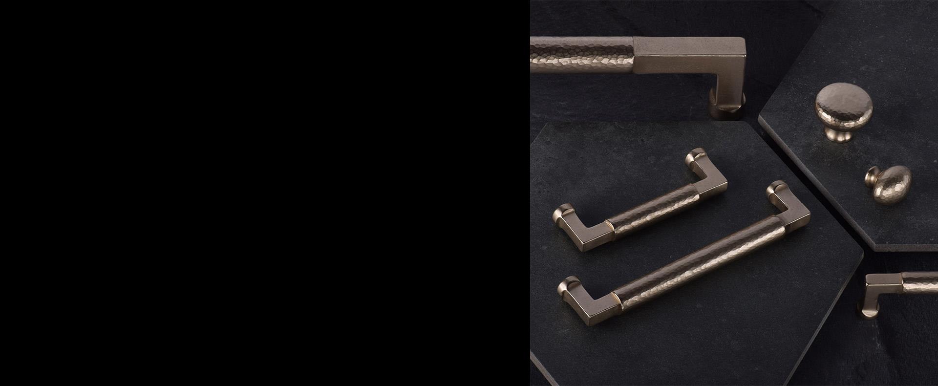 Bauhaus Hammered Bronze