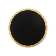 Split Black And Satin Brass