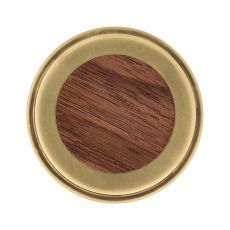 Walnutwood And Aged Brass