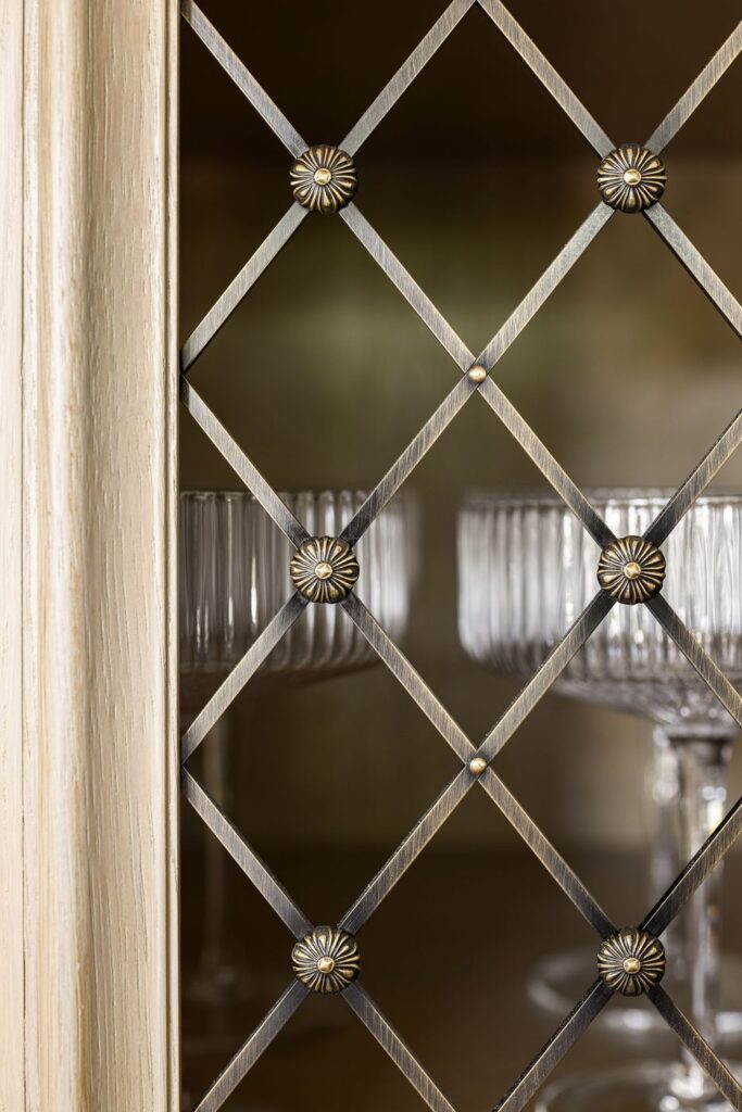 Armac Martin Grilles in Oil Rubbed Bronze — Kitchen