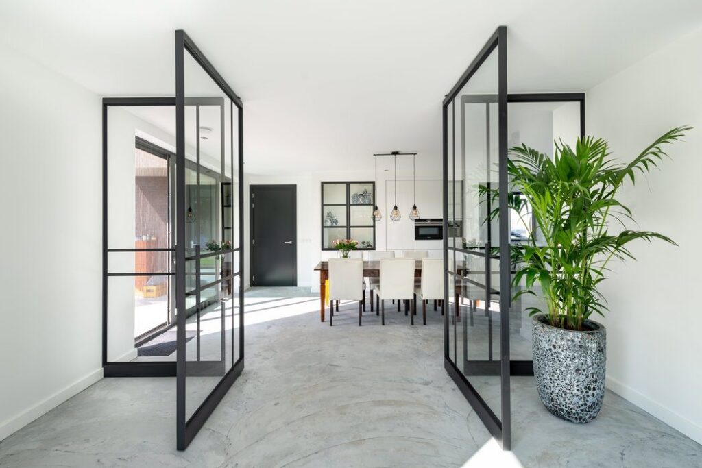 Double Pivot Doors
