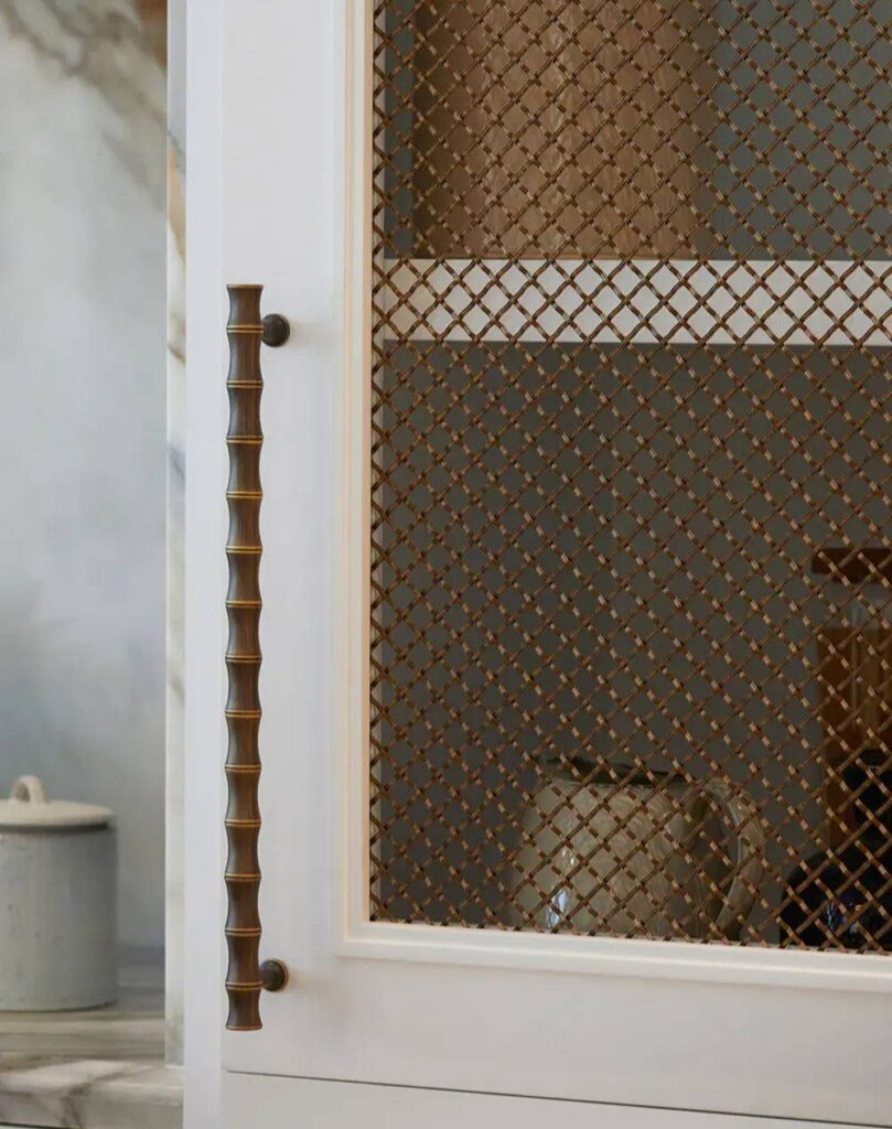 Armac Martin Grilles in Oil Rubbed Bronze — Kitchen
