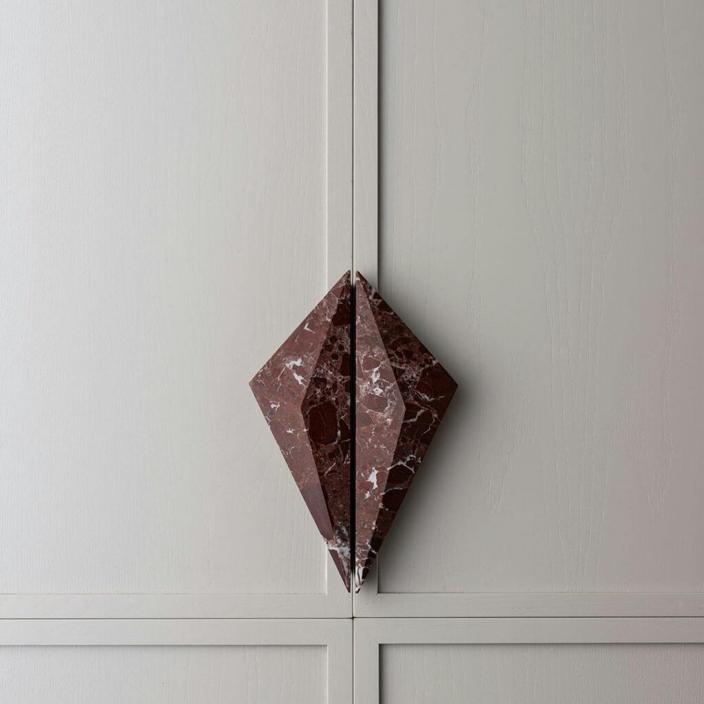 Lo & Co Side by side pull in Stone — Bedroom & Closet
