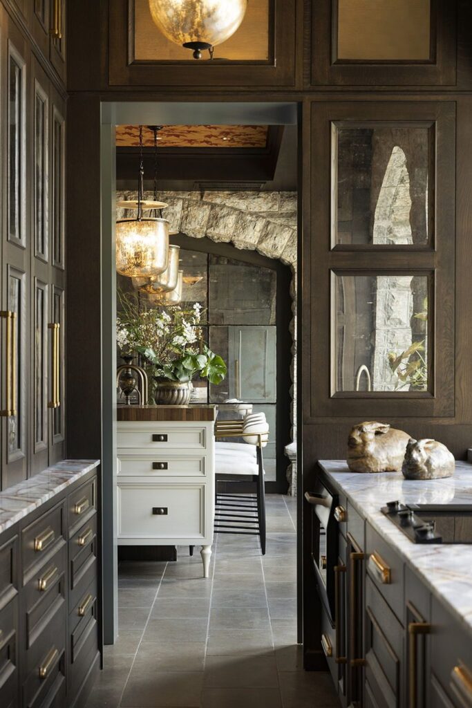 Armac Martin Bar pull in Antique Brass — Kitchen