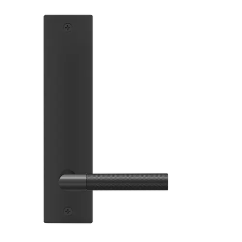 Front Door Entry Set without fingergrip for pre-bored door