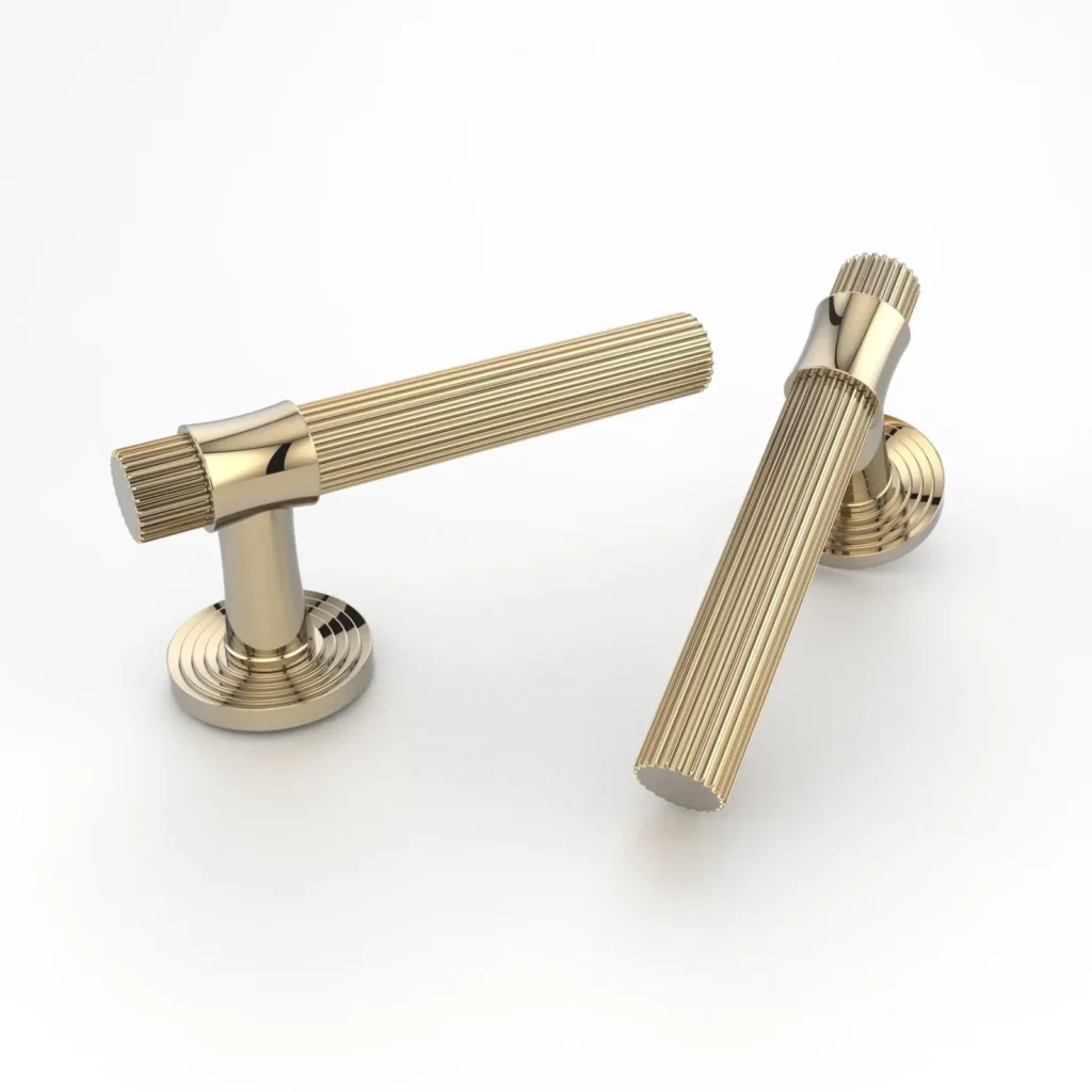 Oliver Knights specialty hardware in Polished Brass
