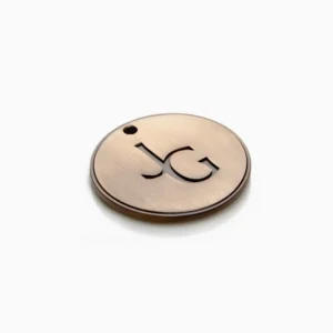 Brass Ceramic Mid Antique