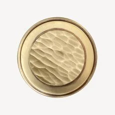 Hammered Over Aged Brass