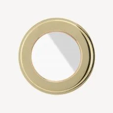 Acrylic Unlacquered Polished Brass