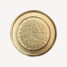 Hand Peened Aged Brass