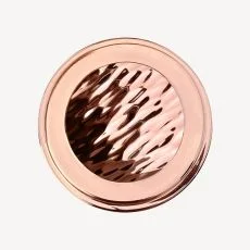 Hammered Over Rose Gold