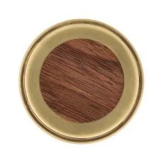 Walnutwood & Aged Brass