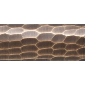 Hammered Burnished Brass