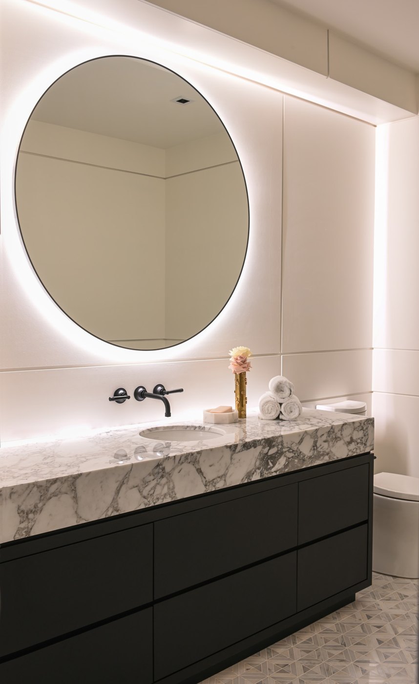 Ferme Moderne — powder room
