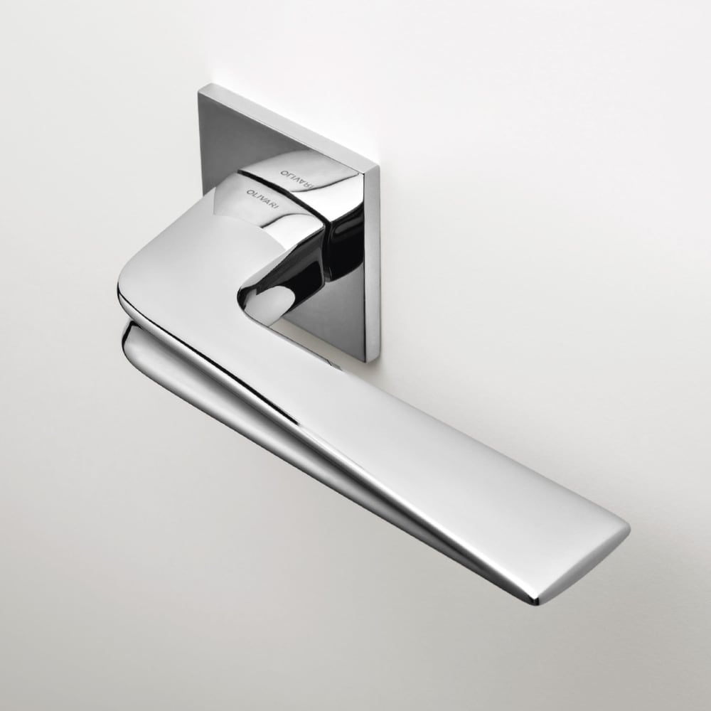 Chevron door handle by Zaha Hadid