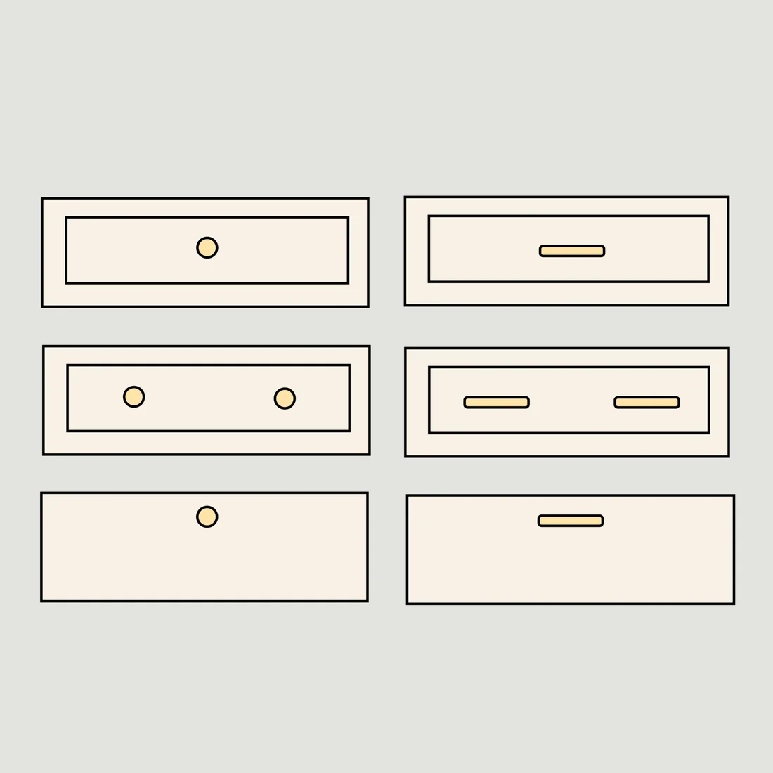 Drawer Placement