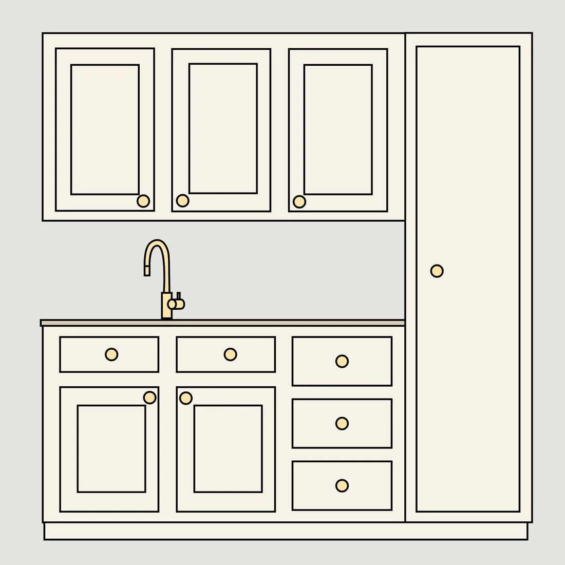 Knobs Throughout