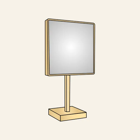 Freestanding Vanity Mirror