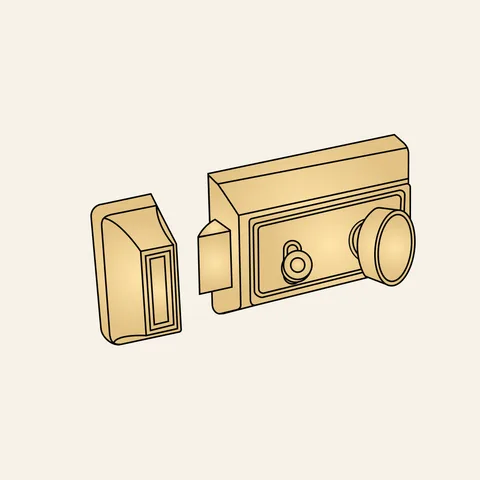 Rim Night Latch