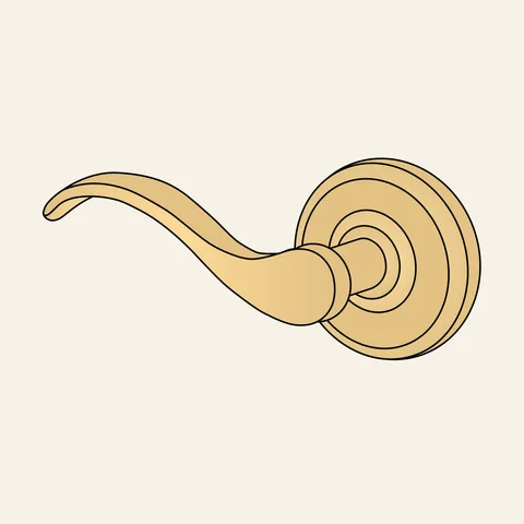 Curved Scroll Lever